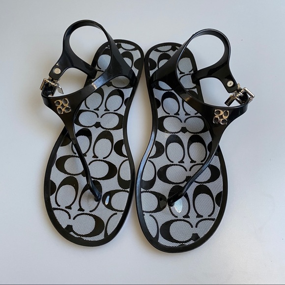 Coach Shoes - Coach Thong Jelly Sandals